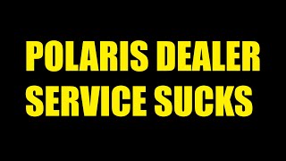 Polaris Ranger 1000XP Warranty Work FAIL [upl. by Lolande214]