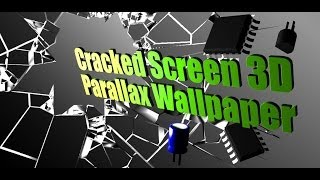 3D Parallax Cracked Screen Live Wallpaper for Android [upl. by Kendrah]