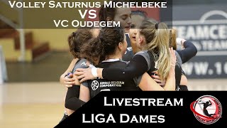 VOLLEY SATURNUS MICHELBEKE vs VC OUDEGEM [upl. by Aicen]