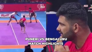 Puneri Paltan Vs Bengaluru Bulls Match Full Highlights  Pro Kabaddi Season 11 Match Full Highlights [upl. by Leoline]