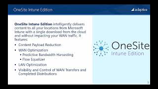 Enhancing Microsoft Intune Application Delivery with Adaptiva OneSite Intune Edition [upl. by Swetiana674]