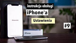 instrukcja iPhone 9  Ustawienia [upl. by Nimsay594]