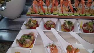 German Dinner Buffet in Sentido Mamlouk Palace [upl. by Clift]