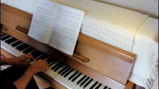 Grade 4 Piano ABRSM B1 The Sun is Setting Alwyn 20132014 [upl. by Saphra]