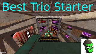 BEST TRIO STARTER BASE META  RUST 2024 [upl. by Vitek863]