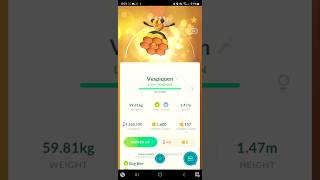 🍀 Lucky Combee Family Vespiquen Pokemon Go pokemon pokemongo pokémongo [upl. by Lednar]