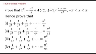 Fourier Series  Parsevals Formula [upl. by Schuster955]