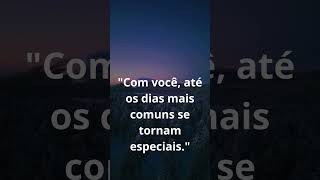 especial com você sejaamor mensagemdeamor amor motivacional frases amoreamor leidaatração [upl. by Ayikin]