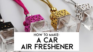 How To Make Your Own Car Diffusers  Supplies For Candles [upl. by Amsab]