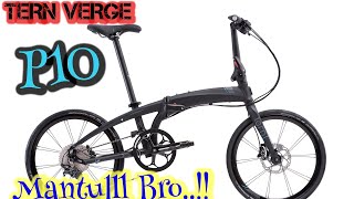 Folding bike Tern Verge P10 [upl. by Annekcm]