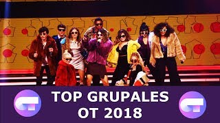 Top de actuaciones grupales OT 2018 [upl. by Brod]