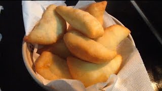 Panzerotti o frittelle pugliesi ricetta tradizione mangiar sano Monopoli Puglia Italia [upl. by Nwahsel]