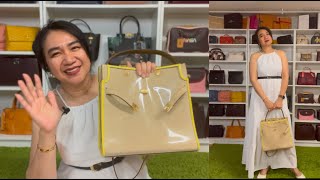 TORY BURCH LEE RADZIWILL BAG UNBOXING 1ST IMPRESSION CC [upl. by Htelimay549]