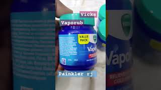 Vicks vaporub cold pain vaporub [upl. by Shelli143]