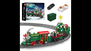 Mould King 12039 ESU KG230 Diesel Locomotive Christmas Special Edition [upl. by Nallij]