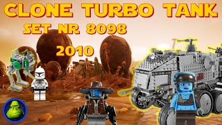 LEGO STAR WARS 8098 Clone turbo tank [upl. by Aenaj944]