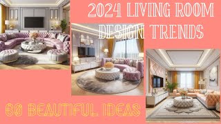 2024 Living Room Trends 60 Beautiful Ideas [upl. by Amrac]