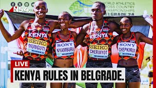 Congratulations Kenya wins Mixed Relay in Belgrade  News54 [upl. by Ladnor767]