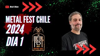 Metal Fest Chile 2024  Dia 1  Review y Comentarios [upl. by Yvan861]