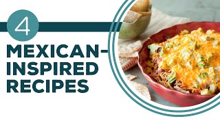 Full Episode Fridays Fantastic Fiesta  4 MexicanInspired Recipes  Taco Dip With Ground Beef [upl. by Haldane]