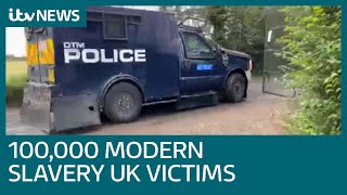 Modern slavery At least 100000 victims in UK include British citizens report claims  ITV News [upl. by Lokkin]