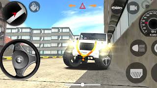 white thar car game Indian car simulator 3d cars game [upl. by Khalsa]