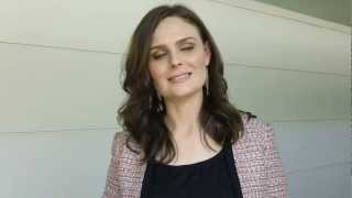 Emily Deschanel talks about Motherhood [upl. by Trilbi495]