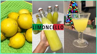 Limoncello fatto in casa  Homemade Limoncello  Ricetta facile per fare il limoncello  shorts [upl. by So]