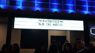 The Marias  Ruthless  Lovefool  Care for You  Razzmatazz Barcelona 29102024 [upl. by Annala]