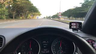 FORGE MOTORSPORT BLOW OFF VALVE  GOLF GTI MK6  SOUND TEST [upl. by Alcott568]