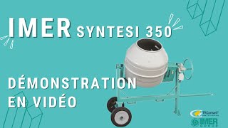 video test capacité cuve betonniere imer syntesi 350 [upl. by Yrome]