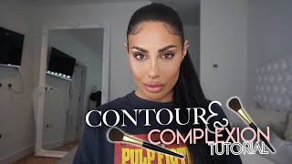 CONTOUR amp COMPLEXION TUTORIAL [upl. by Omocaig849]