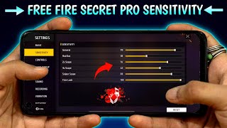 Free Fire Pro Sensitivity  Secret  Setting  Fire Button Size  New Headshot Setting [upl. by Ann583]