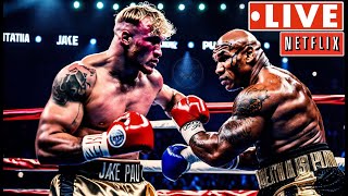 🔴Mike Tyson vs Jake Paul 🔴 Full Fight Highlights 🥊 Undisputed 4K [upl. by Nyladam]