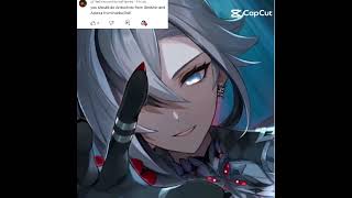 Done Arlecchino gensin amp aponia honkai3rd genshinimpact honkaiimpact3rd [upl. by Nonregla]