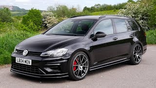 This STAGE 3 Golf R Estate is the ULTIMATE Family Car [upl. by Dominga]