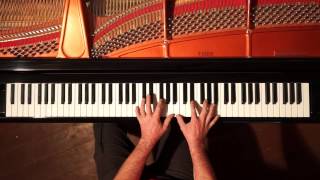 Debussy Arabesque No2  P Barton FEURICH 218 harmonic pedal piano [upl. by Ailongam]