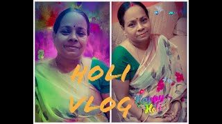 Holi Vlog  Preparing food  Sweet Poori  Puva Recipe  Traditional Dish  Happy Holi  Jayamalas [upl. by Tteltrab]