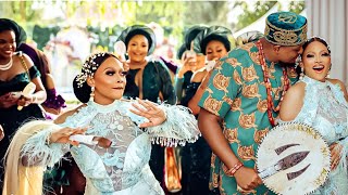 The Viral Traditional Igbo Wedding That Broke The Internet  SANDRA amp PRINCE [upl. by Esinad772]