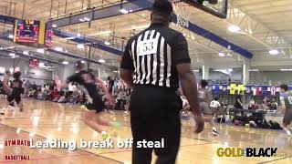 GoldandBlackcom video Purdue target Trent Sisley at the Run N Slam [upl. by Sirak530]