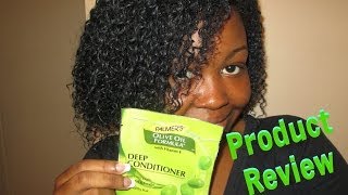 Palmers Olive Oil Formula Deep Conditioning Pack Review amp Application [upl. by Adnorehs]