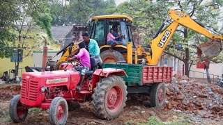 JCB 3DX machine bocane loading khudai karya hai nali khodai ho rahi hai jcbmacine jcbtractor [upl. by Eislek]