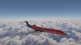 MSFS 2020 Full IFR Flight CRJ700 Adelaide YPAD to Sydney YSSY w Timelapse [upl. by Desdamona608]