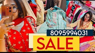 SALE 💰🛒💥 DISCOUNTED OFFER 8095994031  manufacturing cotton kurtaset fashion sale ladies book [upl. by Rusticus]