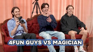 MAGICIAN VS 4fun Guys They Try to Expose My Magic [upl. by Ivett]