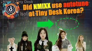 Did NMIXX use autotune at Tiny Desk Korea feat Linkin Park [upl. by Dutchman]