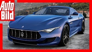 Zukunftsaussicht Maserati Alfieri 2022 DetailsErklärung [upl. by Eicirtap]