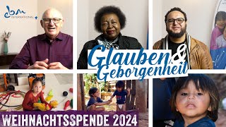 Glauben und Geborgenheit für Kinder  Weihnachtskampagne 2024 von EBM International [upl. by Noswal]