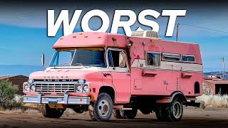 10 Worst American RVs And Motorhomes in US History [upl. by Kruse]