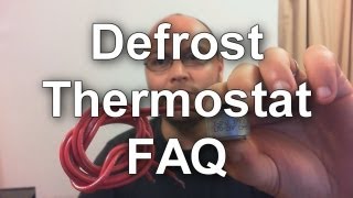 Defrost Thermostat  How to Test and How they Work [upl. by Alyss905]